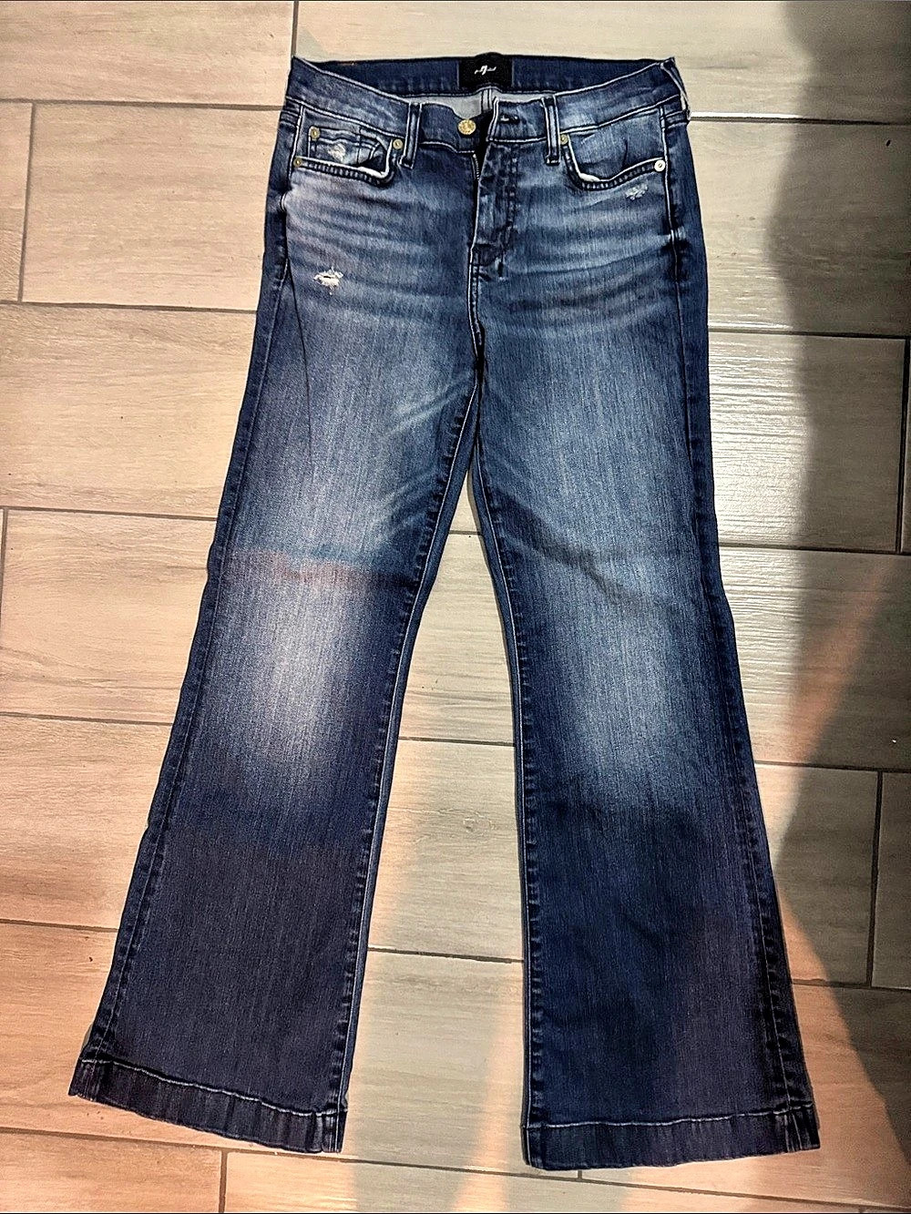 Boot Cut Jeans Blue Waist 29
